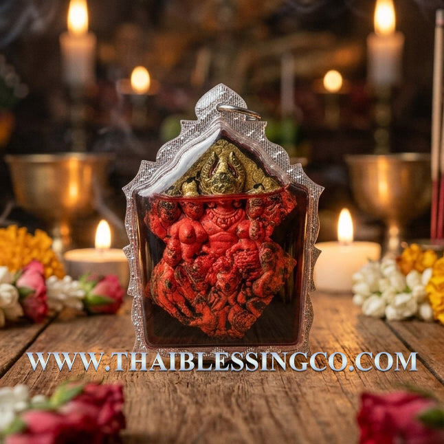 ✨ Phaya Khao Kham "Billionaire Seduction" Sacred Amulet Tepp Setthi Edition Thai Wealth-Attracting Talisman Infused with Rare "Phong Sane Yafaet" Love Potions and Gold Leaf for Supreme Charisma, Career Favor, and Prosperity Rituals