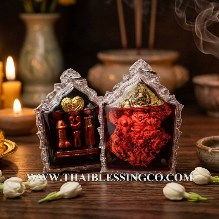 ✨ Phaya Khao Kham "Billionaire Seduction" Sacred Amulet Tepp Setthi Edition Thai Wealth-Attracting Talisman Infused with Rare "Phong Sane Yafaet" Love Potions and Gold Leaf for Supreme Charisma, Career Favor, and Prosperity Rituals
