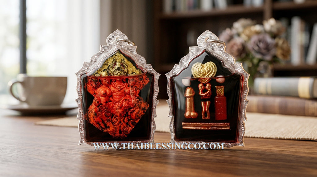✨ Phaya Khao Kham "Billionaire Seduction" Sacred Amulet Tepp Setthi Edition Thai Wealth-Attracting Talisman Infused with Rare "Phong Sane Yafaet" Love Potions and Gold Leaf for Supreme Charisma, Career Favor, and Prosperity Rituals