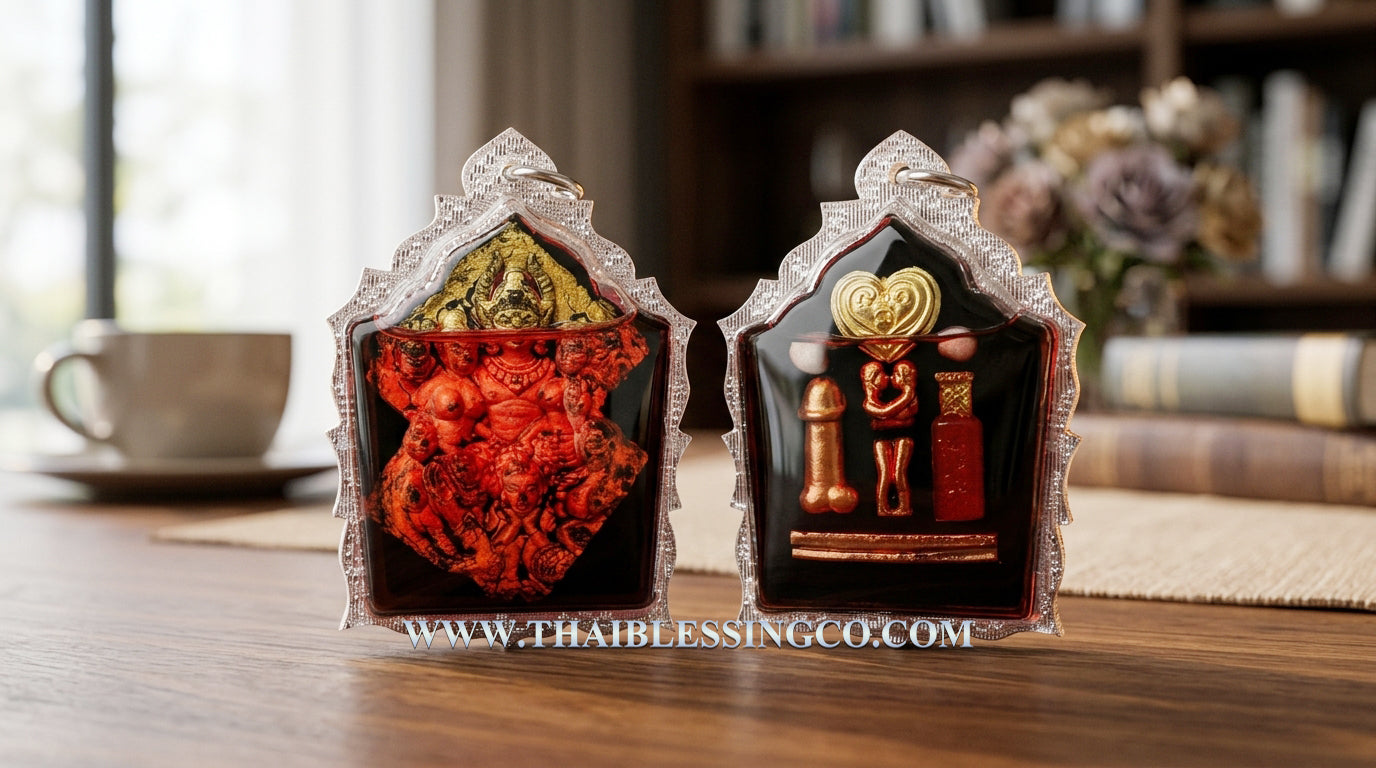 ✨ Phaya Khao Kham "Billionaire Seduction" Sacred Amulet Tepp Setthi Edition Thai Wealth-Attracting Talisman Infused with Rare "Phong Sane Yafaet" Love Potions and Gold Leaf for Supreme Charisma, Career Favor, and Prosperity Rituals