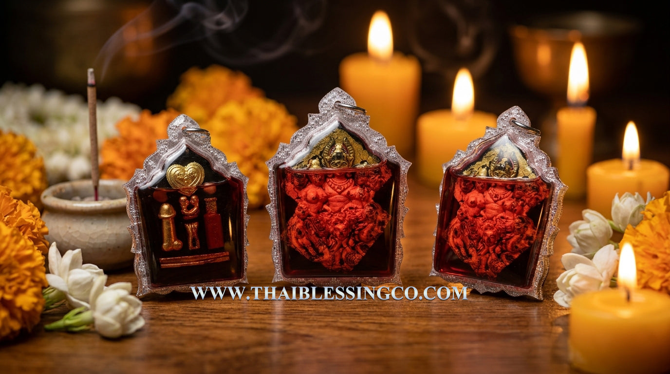 ✨ Phaya Khao Kham "Billionaire Seduction" Sacred Amulet Tepp Setthi Edition Thai Wealth-Attracting Talisman Infused with Rare "Phong Sane Yafaet" Love Potions and Gold Leaf for Supreme Charisma, Career Favor, and Prosperity Rituals
