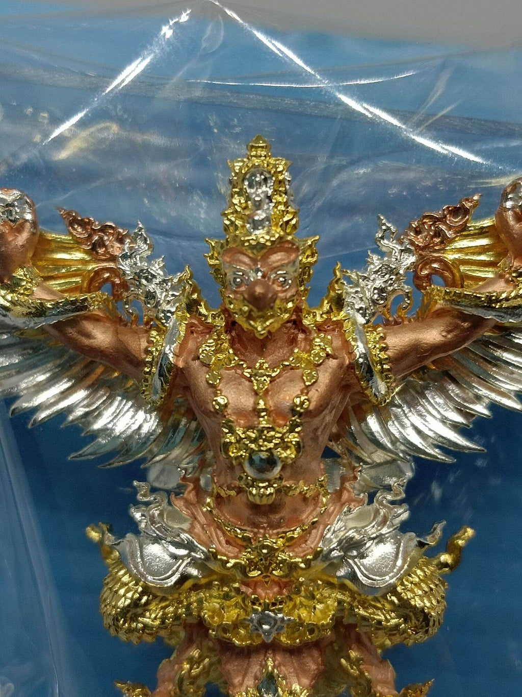 🦅 Phaya Krut "Chana Man" (Conqueror of Evil) - 5th Edition: 3K Sacred Chanuan Metal – Wat Krut Tharam, Ayutthaya – Victory & Wealth Amulet