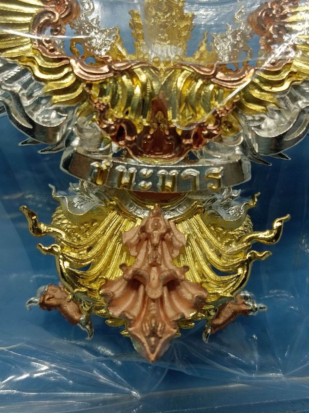 🦅 Phaya Krut "Chana Man" (Conqueror of Evil) - 5th Edition: 3K Sacred Chanuan Metal – Wat Krut Tharam, Ayutthaya – Victory & Wealth Amulet