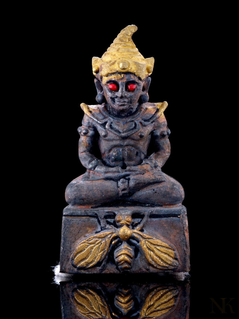 🔥 Phaya Ngang "Maeng Wan Kham" (Golden Fly) - Lanna Necromancy Edition: Kruba Khamfan, Wat Ko Chok – Corpse Flipping Iron & Corpse Cord – Ultimate Love & Wealth Magnet