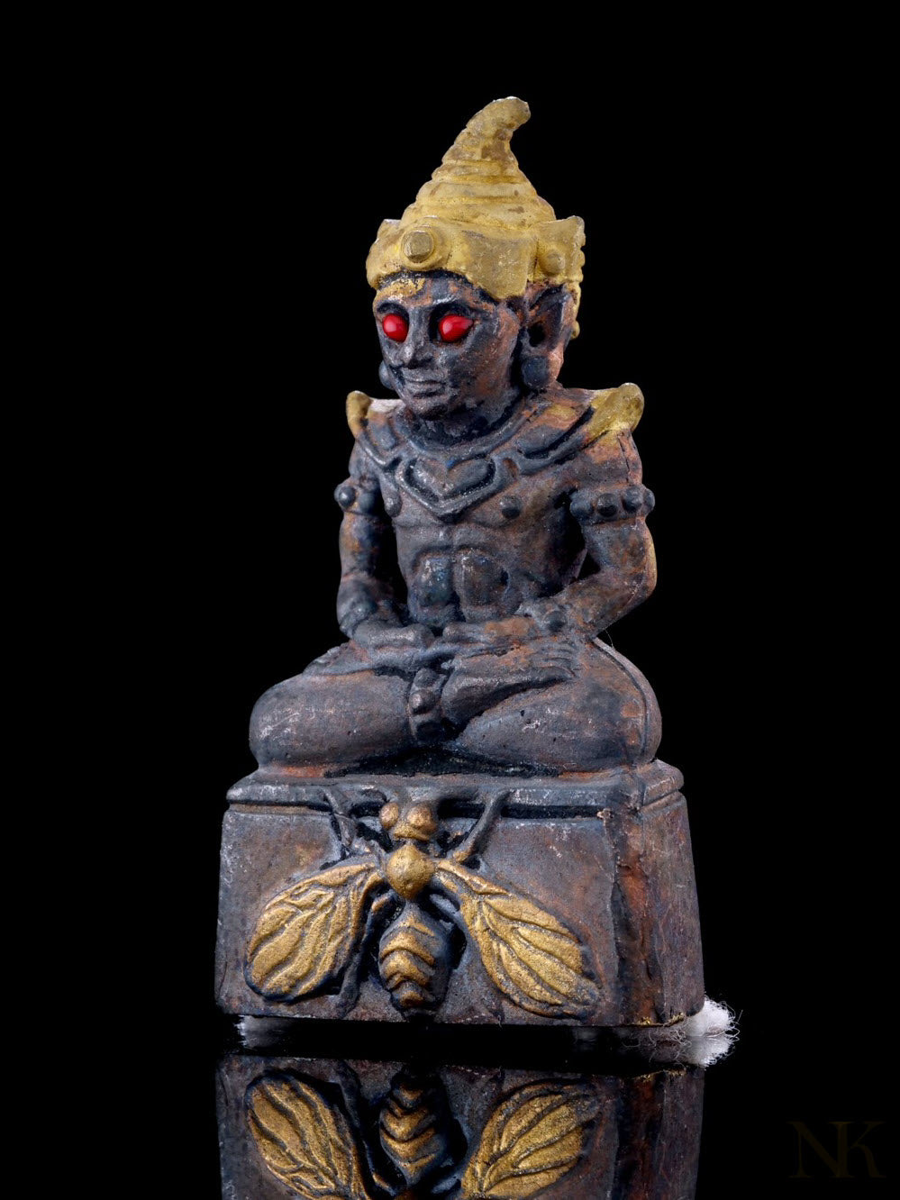 🔥 Phaya Ngang "Maeng Wan Kham" (Golden Fly) - Lanna Necromancy Edition: Kruba Khamfan, Wat Ko Chok – Corpse Flipping Iron & Corpse Cord – Ultimate Love & Wealth Magnet