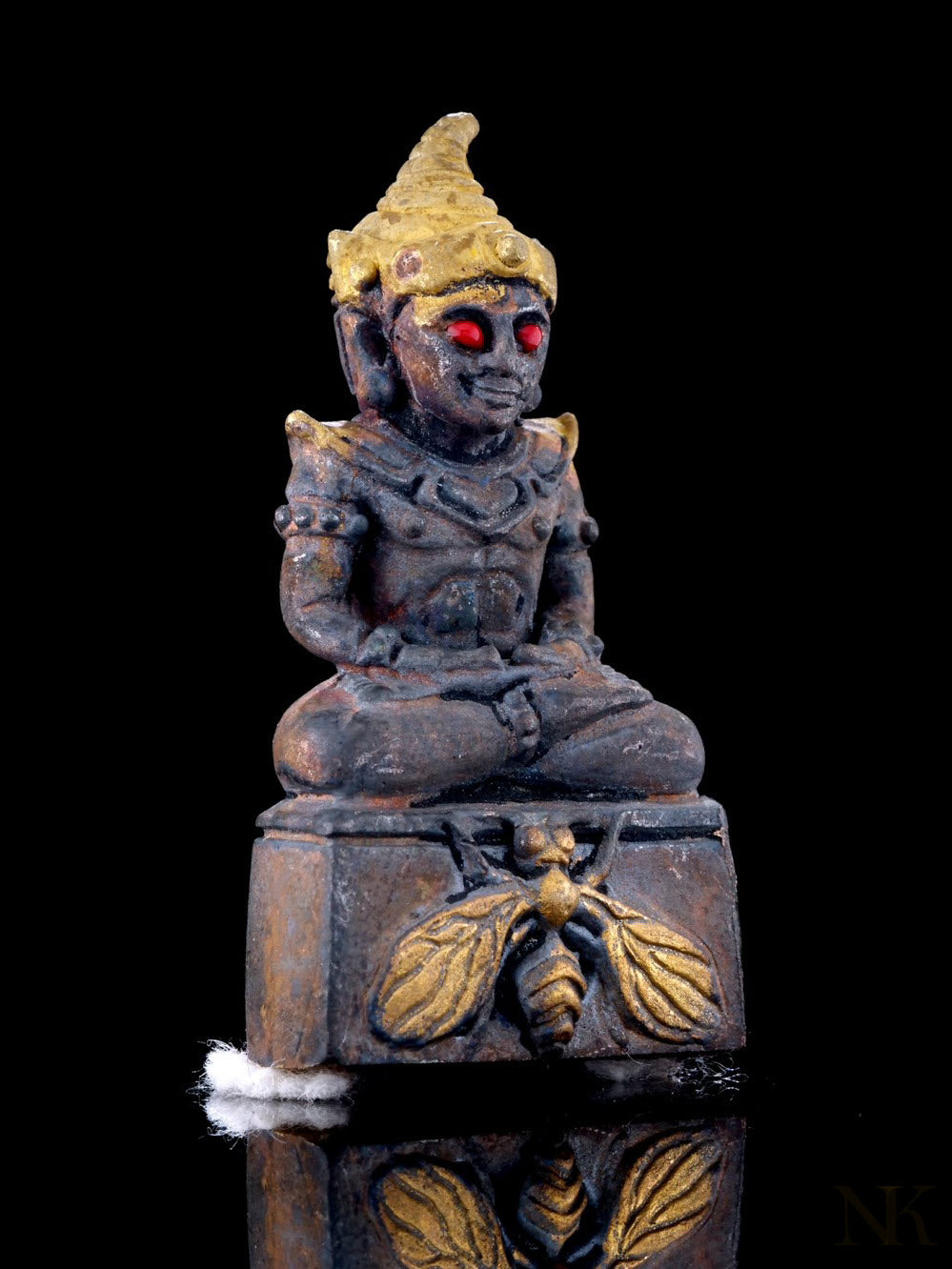 🔥 Phaya Ngang "Maeng Wan Kham" (Golden Fly) - Lanna Necromancy Edition: Kruba Khamfan, Wat Ko Chok – Corpse Flipping Iron & Corpse Cord – Ultimate Love & Wealth Magnet