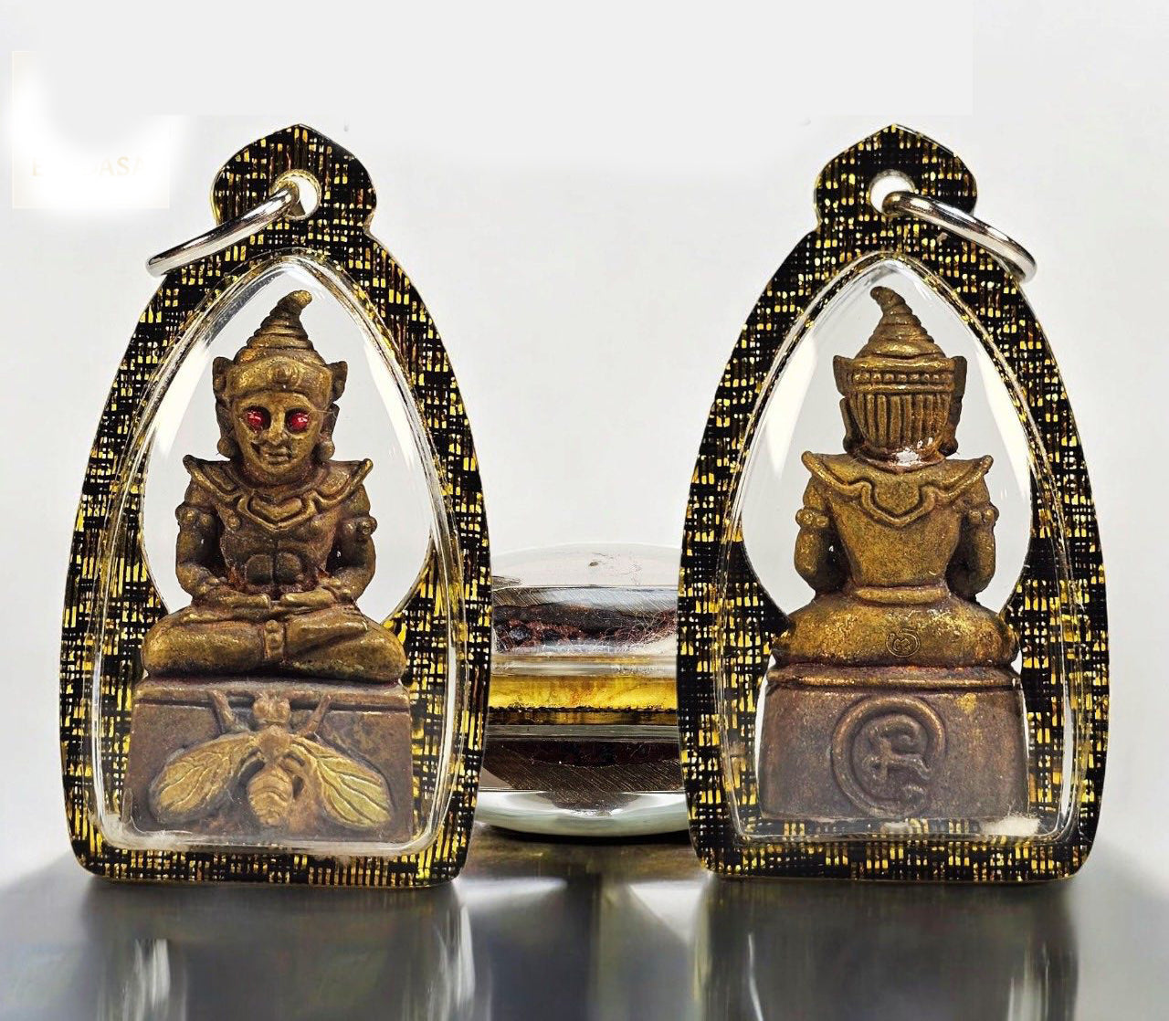 🔥 Phaya Ngang "Maeng Wan Kham" (Golden Fly) 2025: Kruba Khamfan, Wat Ko Chok – Lightning Rod Metal & Charm Oil – Ultimate Love & Wealth Magnet