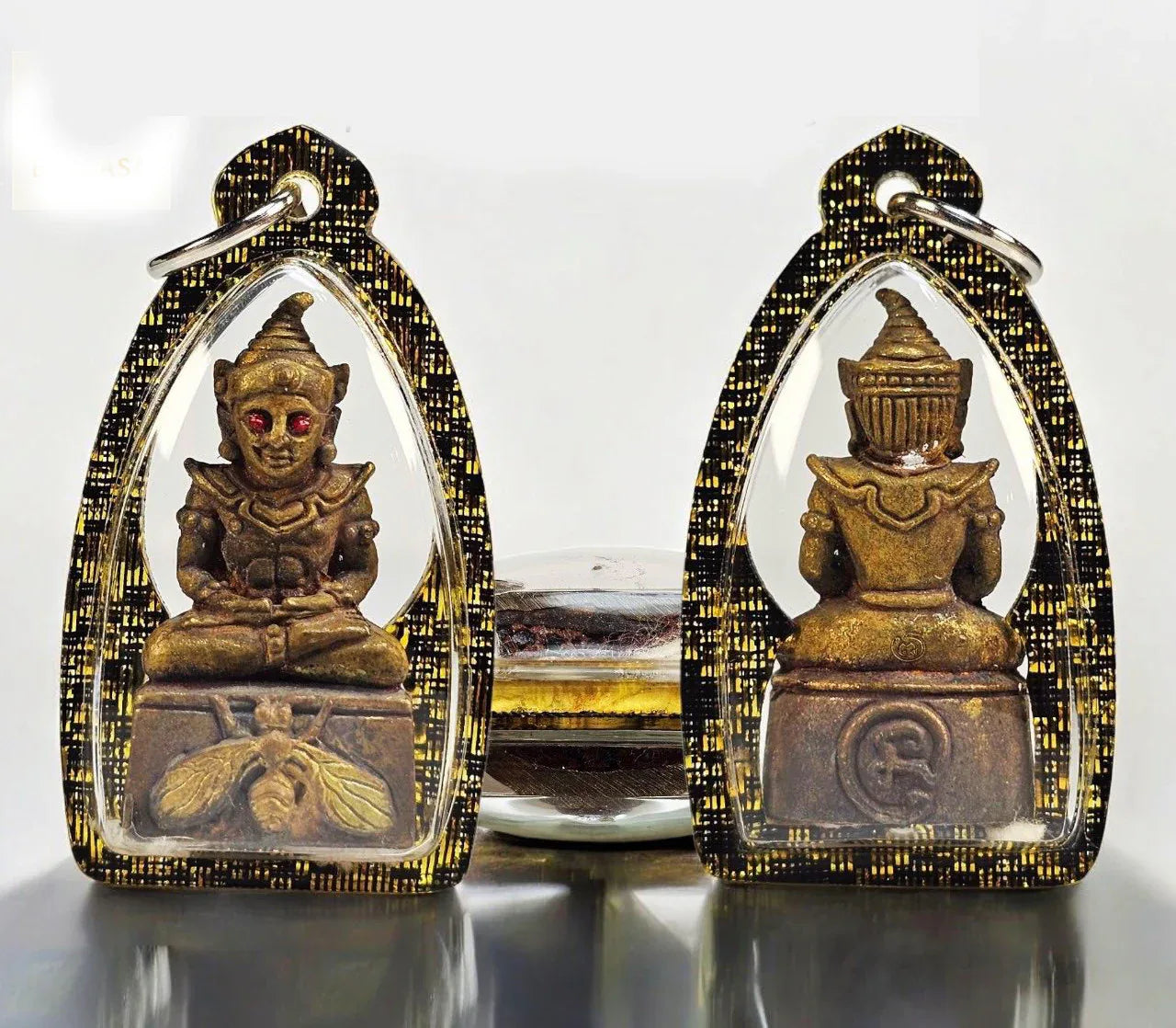🔥 Phaya Ngang "Maeng Wan Kham" (Golden Fly) 2025: Kruba Khamfan, Wat Ko Chok – Lightning Rod Metal & Charm Oil – Ultimate Love & Wealth Magnet