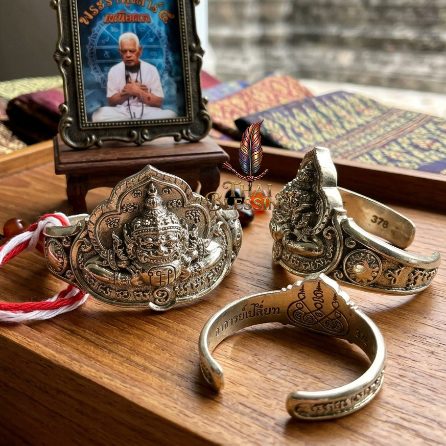 🔱 Phaya Rahu "Nuea Duang": The Sovereign Commander of Destiny – Ajarn Plien Hatyanon (2024) – The Ultimate Alchemical Engine for Celestial Dominance & Unstoppable Prosperity!