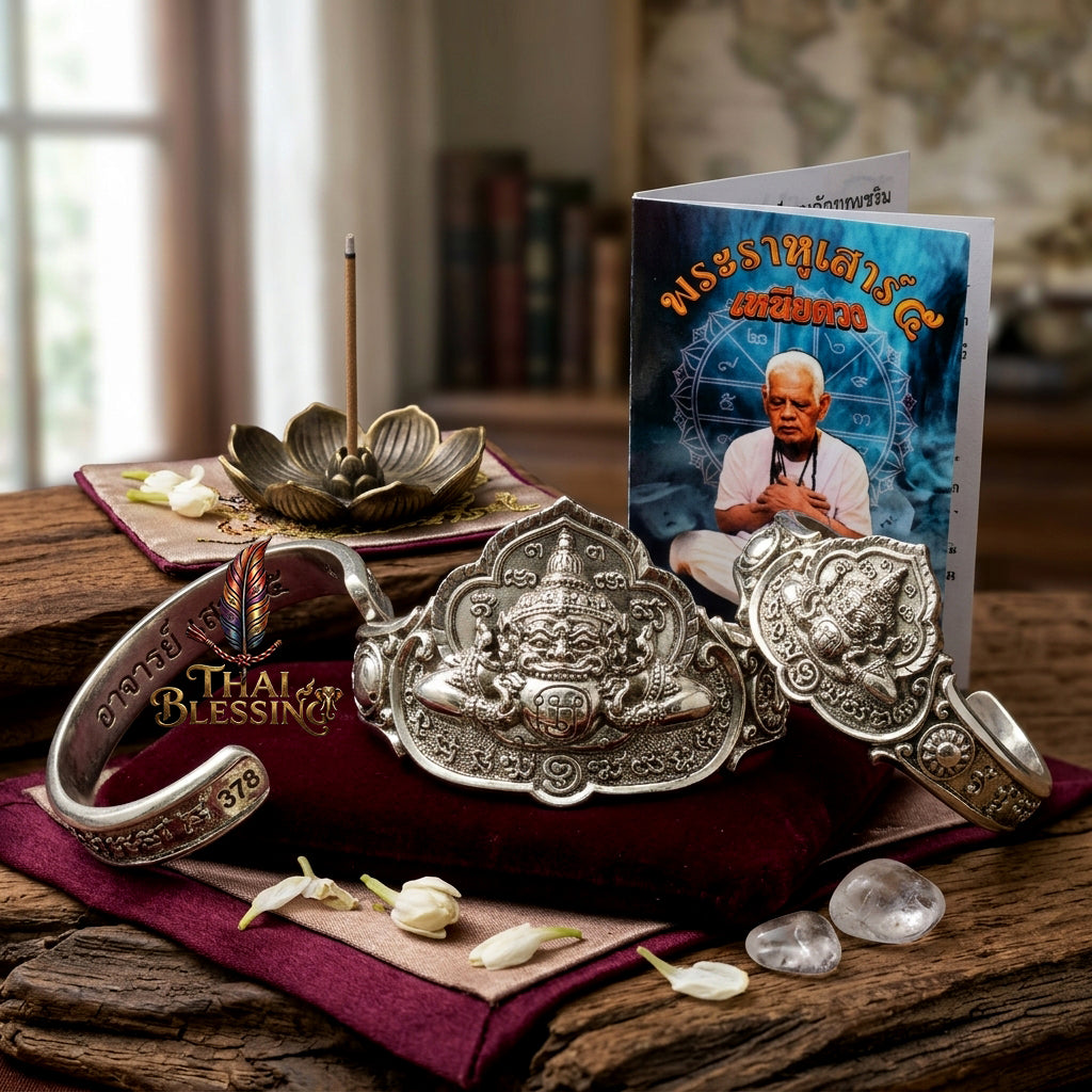 🔱 Phaya Rahu "Nuea Duang": The Sovereign Commander of Destiny – Ajarn Plien Hatyanon (2024) – The Ultimate Alchemical Engine for Celestial Dominance & Unstoppable Prosperity!
