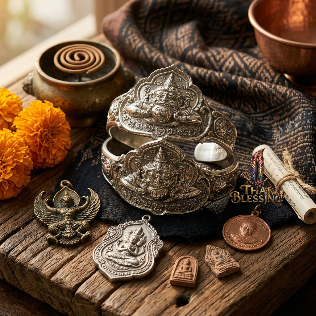 🔱 Phaya Rahu "Nuea Duang": The Sovereign Commander of Destiny – Ajarn Plien Hatyanon (2024) – The Ultimate Alchemical Engine for Celestial Dominance & Unstoppable Prosperity!