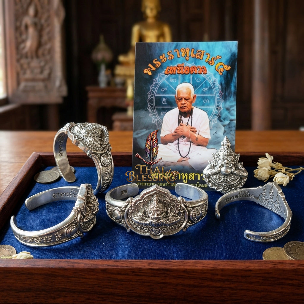🔱 Phaya Rahu "Nuea Duang": The Sovereign Commander of Destiny – Ajarn Plien Hatyanon (2024) – The Ultimate Alchemical Engine for Celestial Dominance & Unstoppable Prosperity! L
