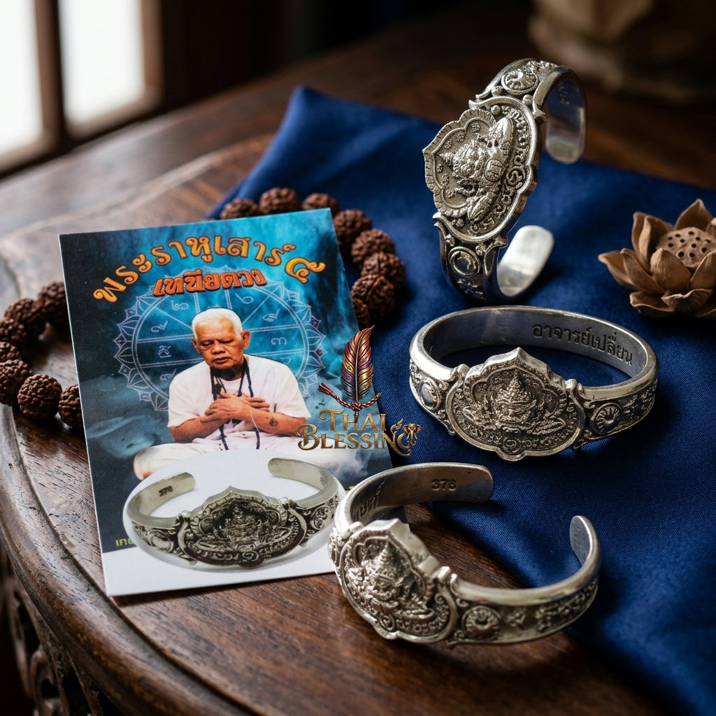 🔱 Phaya Rahu "Nuea Duang": The Sovereign Commander of Destiny – Ajarn Plien Hatyanon (2024) – The Ultimate Alchemical Engine for Celestial Dominance & Unstoppable Prosperity!