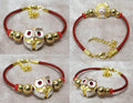 Phaya Thued Thue Bracelet - Ultra Lucky Fortune Owl by Kruba Tao from Wat Ban Lao, Chiang Mai Bronze plated 3k
