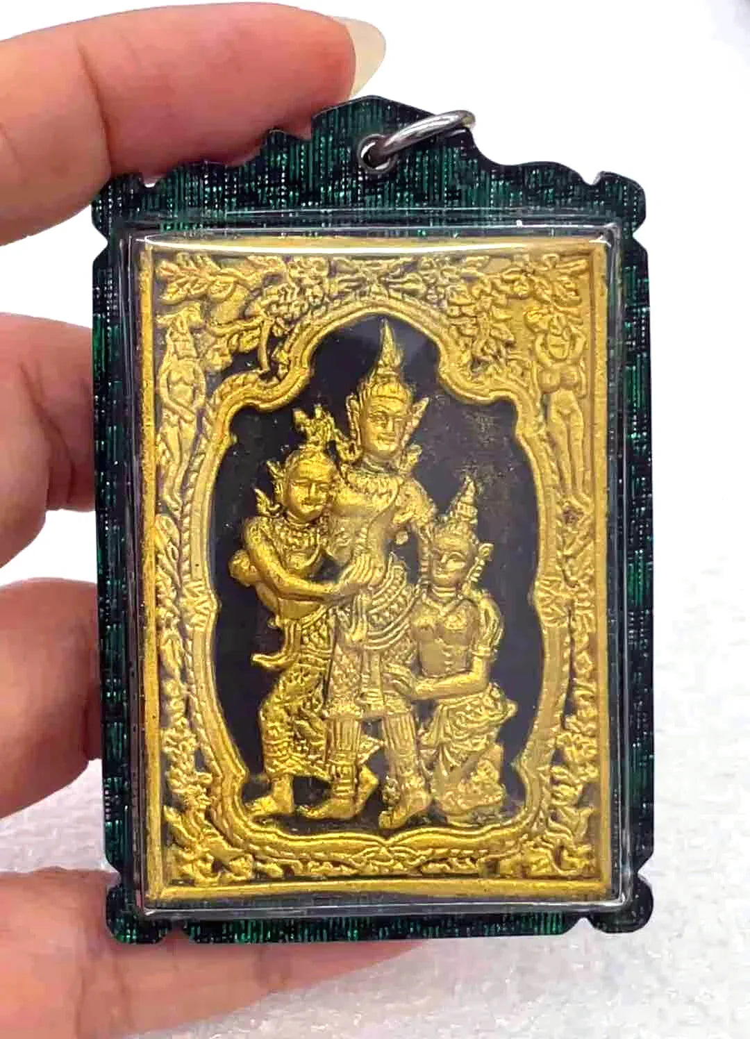 ✨ Supreme Phet Phaya Thon Power Charm Amulet – Luang Pu In, Wat Nong Mek, Surin (2558 Edition) Waterproof Casing