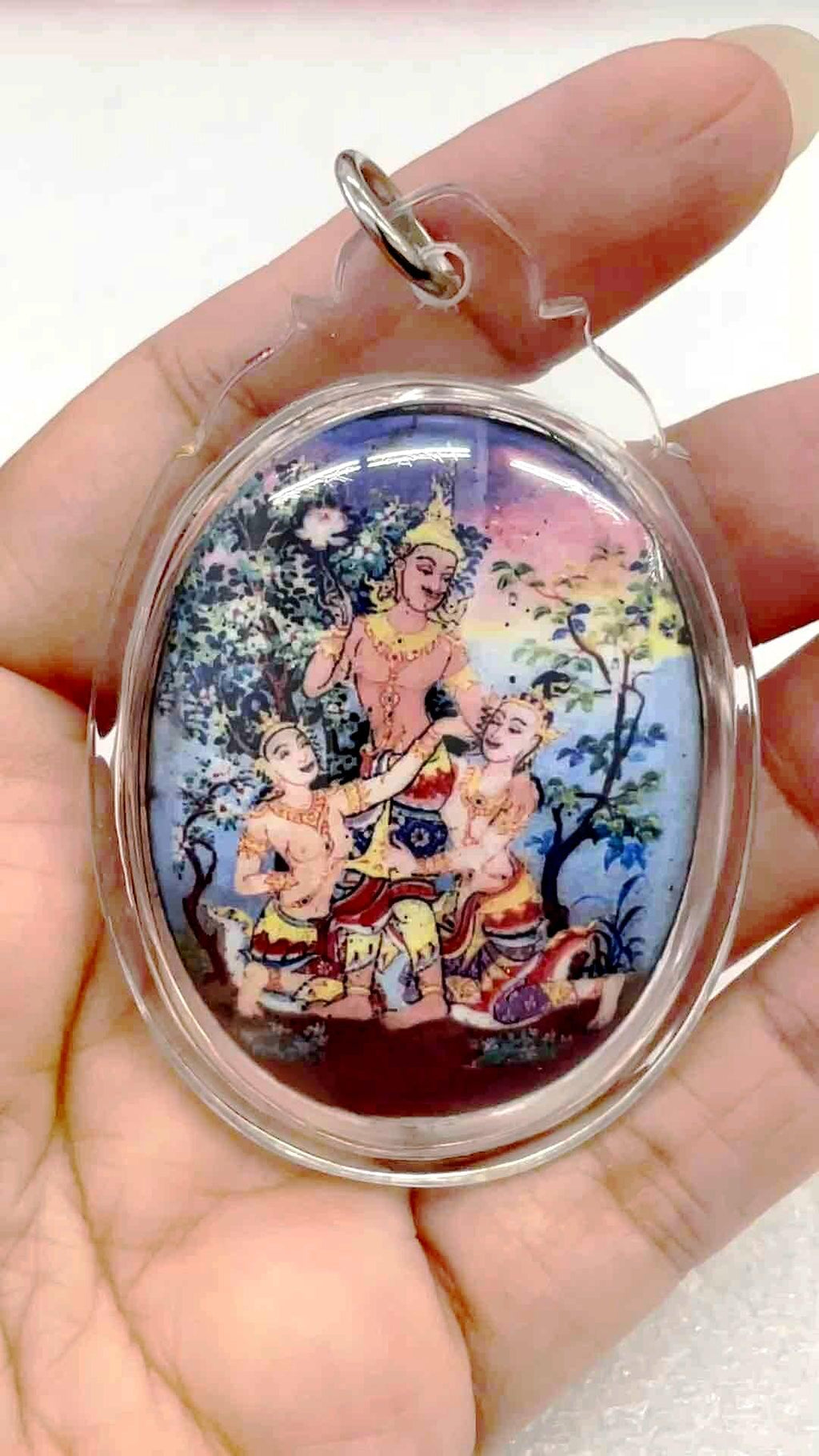 ✨ Phet Phaya Thon Medium Sacred Locket – Empowered Blessings by Luang Pu In, Wat Nong Mek, Surin