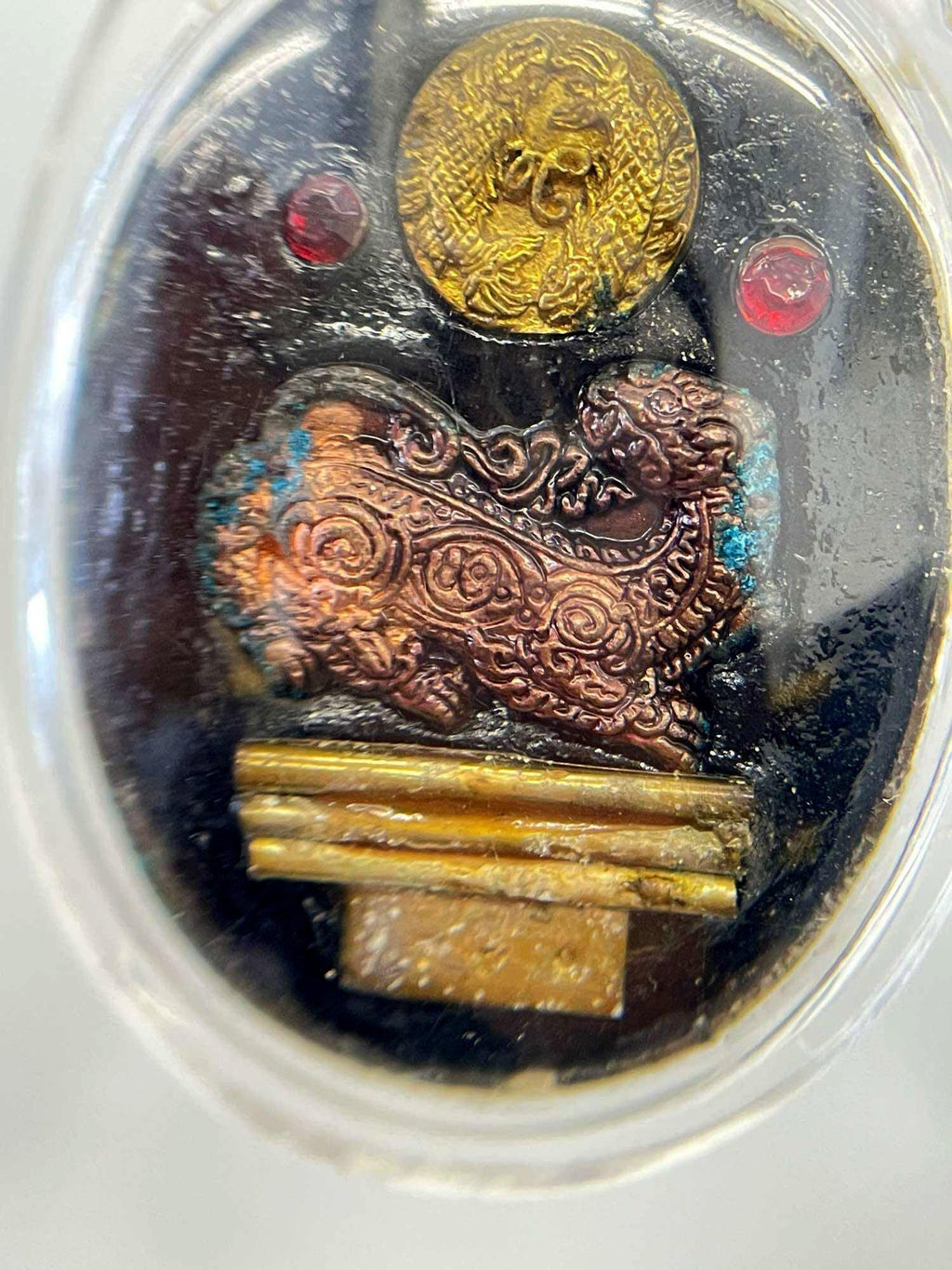 ✨ Phet Phaya Thon Medium Sacred Locket – Empowered Blessings by Luang Pu In, Wat Nong Mek, Surin