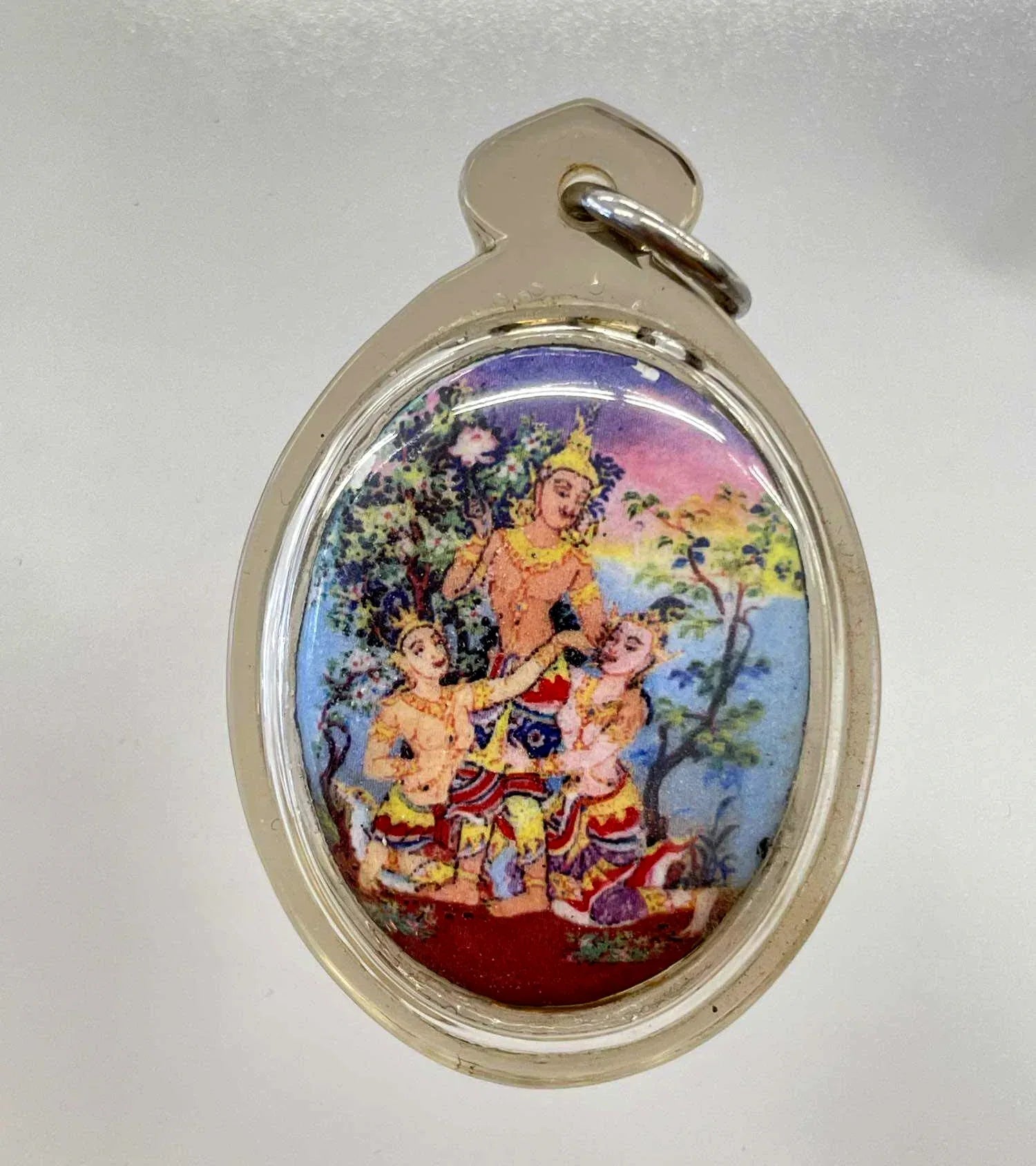 ✨ Phet Phaya Thon Medium Sacred Locket – Empowered Blessings by Luang Pu In, Wat Nong Mek, Surin