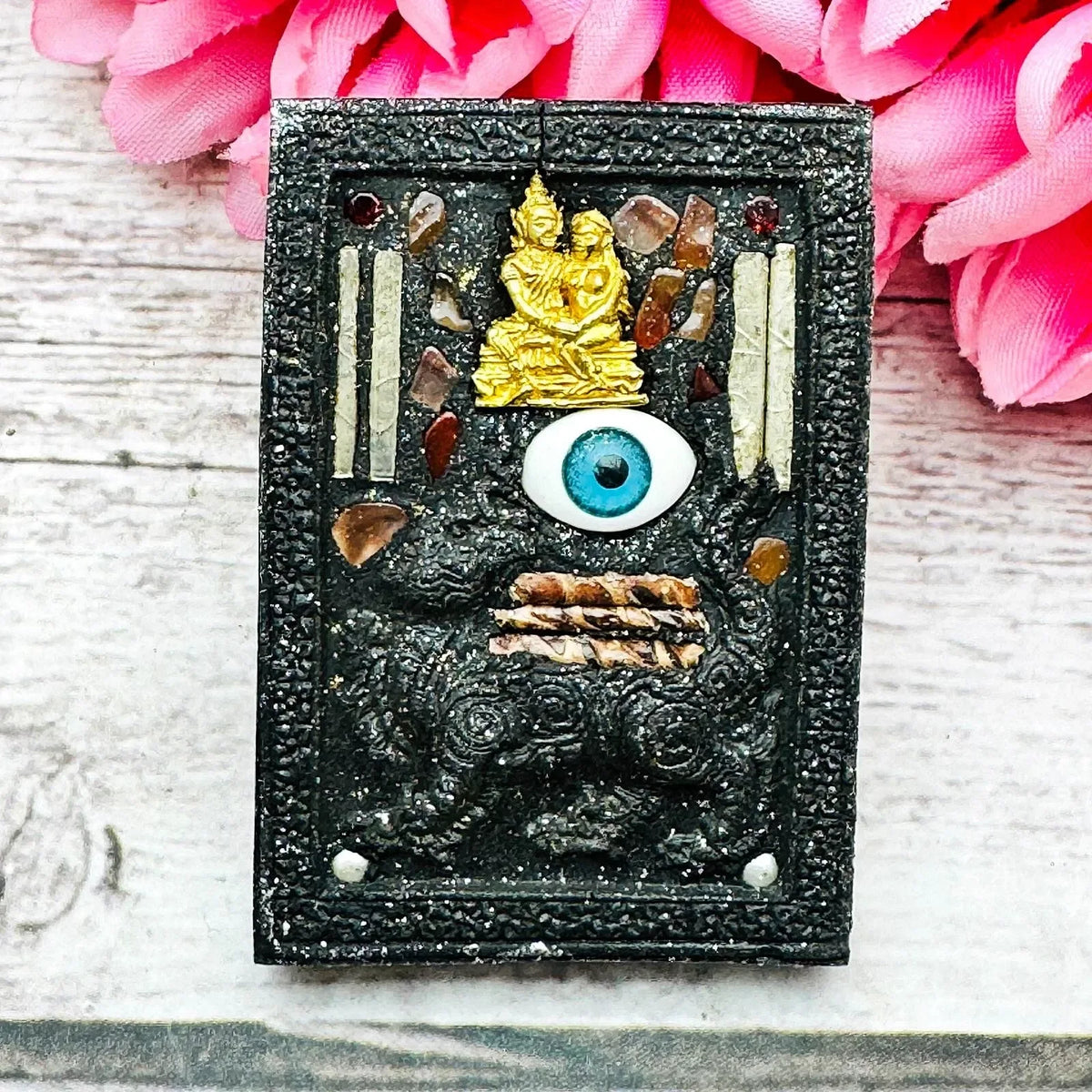 🌟 Experience Supreme Spiritual Charm, Loving-Kindness & Protection with This Phet Phaya Thon Authentic Thai Amulet