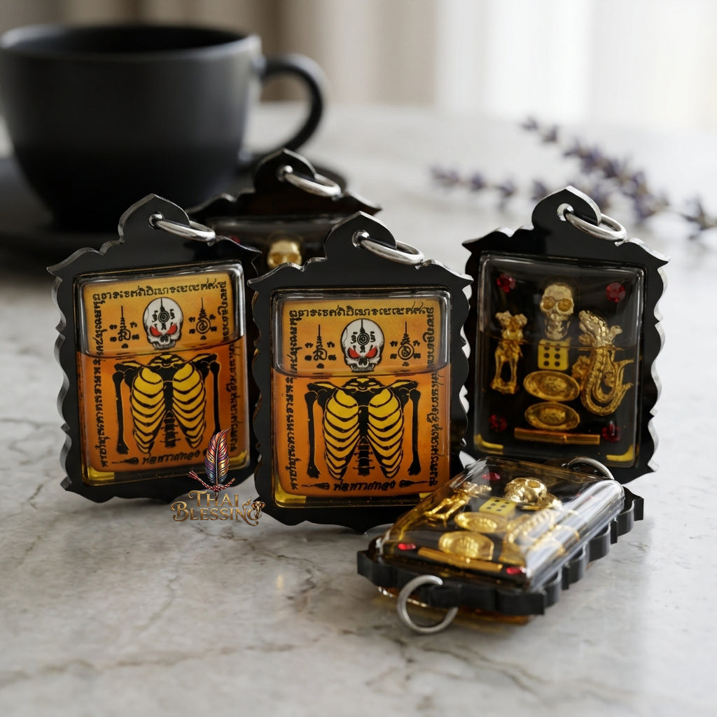💰 Locket Pho Prai Thong: The Sovereign of Infinite Fortune & Speculative Victory – Luang Ta Ruam – Wat Khok Samran (2567) – The Ultimate Alchemical Engine for Windfall Luck & Magnetic Influence!