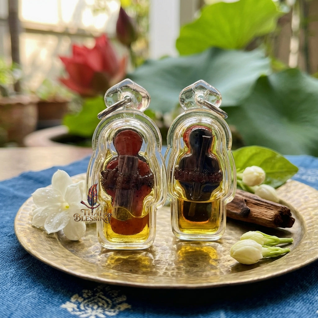 👩‍❤️‍👨 Pho Rak Mae Long The Sovereign Engine of Eternal Attraction – Luang Pu Chan – The Ultimate Alchemical Tool for Hypnotic Charm & Financial Favor!