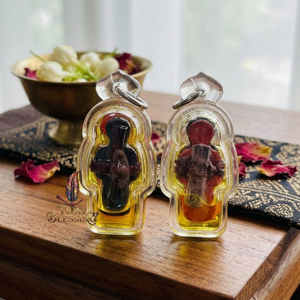 👩‍❤️‍👨 Pho Rak Mae Long The Sovereign Engine of Eternal Attraction – Luang Pu Chan – The Ultimate Alchemical Tool for Hypnotic Charm & Financial Favor!