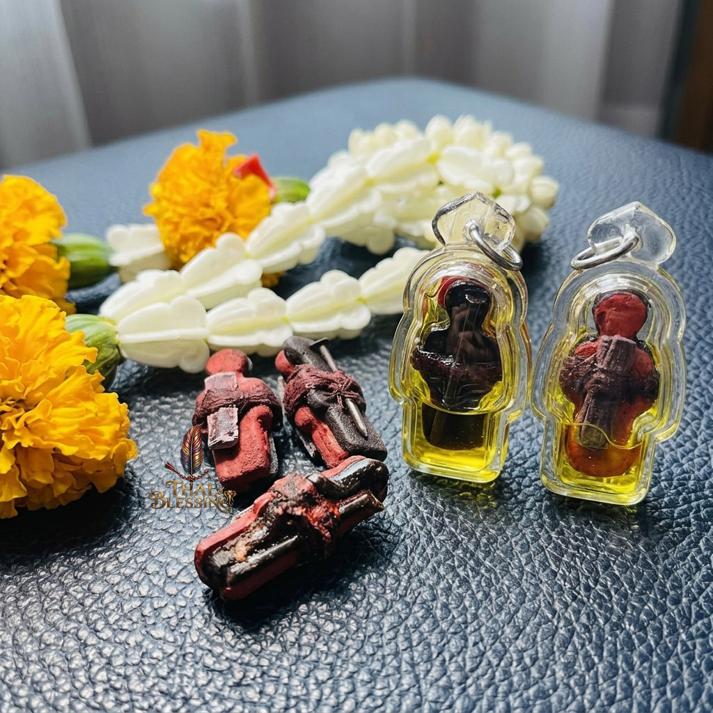 👩‍❤️‍👨 Pho Rak Mae Long The Sovereign Engine of Eternal Attraction – Luang Pu Chan – The Ultimate Alchemical Tool for Hypnotic Charm & Financial Favor!