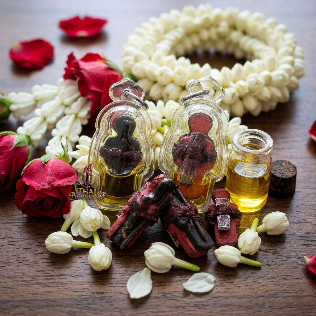 👩‍❤️‍👨 Pho Rak Mae Long The Sovereign Engine of Eternal Attraction – Luang Pu Chan – The Ultimate Alchemical Tool for Hypnotic Charm & Financial Favor!