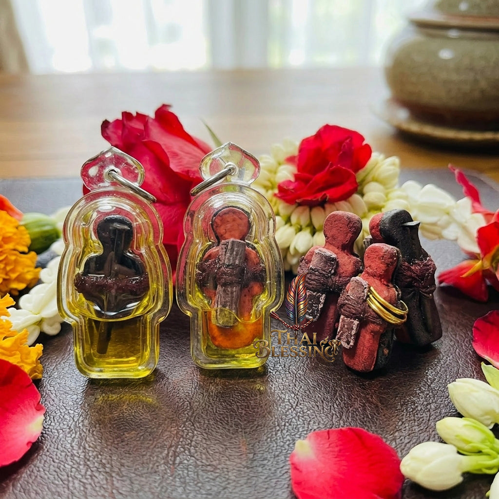 👩‍❤️‍👨 Pho Rak Mae Long The Sovereign Engine of Eternal Attraction – Luang Pu Chan – The Ultimate Alchemical Tool for Hypnotic Charm & Financial Favor!