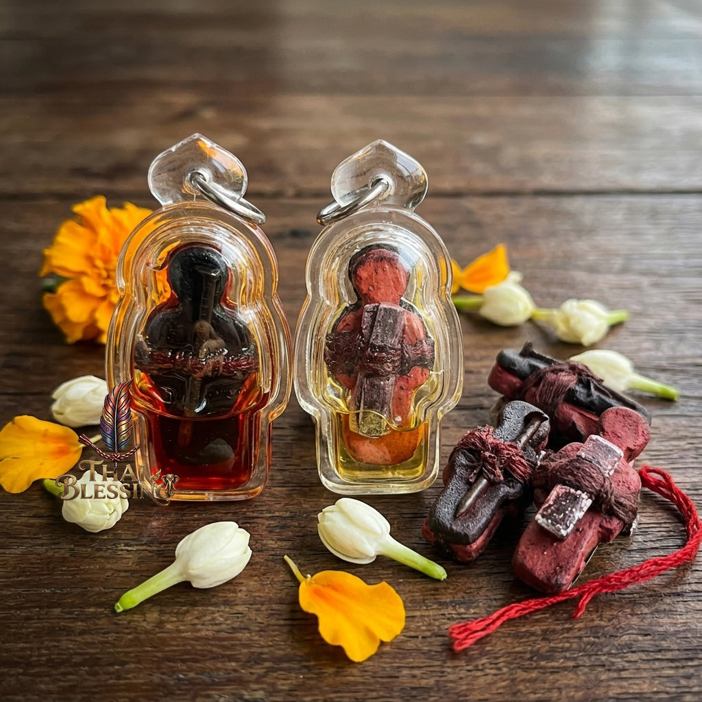 👩‍❤️‍👨 Pho Rak Mae Long The Sovereign Engine of Eternal Attraction – Luang Pu Chan – The Ultimate Alchemical Tool for Hypnotic Charm & Financial Favor!