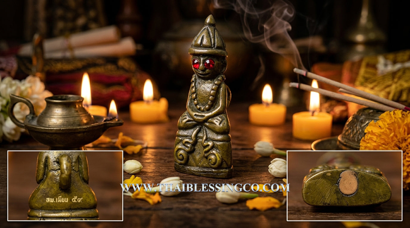 🔔 Phor Ngang "Maha La-Ruay" (The Great Dissolver of Obstacles): The Sovereign Rattle-Bell Edition by Luang Phor Mian (2025/2568)