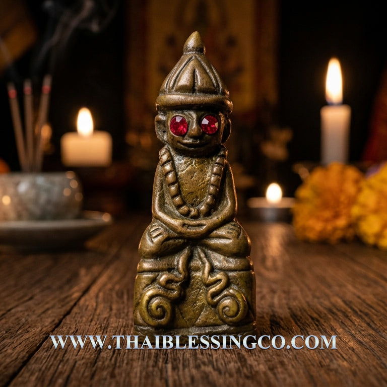 🔔 Phor Ngang "Maha La-Ruay" (The Great Dissolver of Obstacles): The Sovereign Rattle-Bell Edition by Luang Phor Mian (2025/2568)