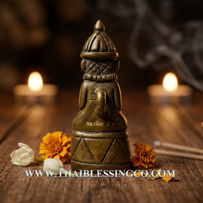 🔔 Phor Ngang "Maha La-Ruay" (The Great Dissolver of Obstacles): The Sovereign Rattle-Bell Edition by Luang Phor Mian (2025/2568)