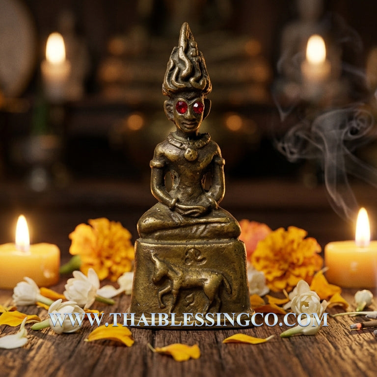 🐎 Phor Ngang "Yod Khun Phon" (The Supreme General): The Khmer Sorcery Sovereign of 10 Directions by Luang Phor Mian