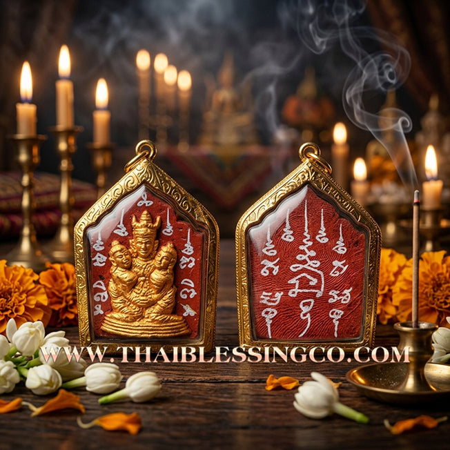 ✨ Phra Khunphaen Lanna "Phaya Khao Kham" (Black Emperor Edition): Sacred "Siren’s Wailing" Attraction with Gilded Gold—Infused with Mystical Jackfruit Wood & 108 Black Occult Herbs for Absolute Influence, Financial Support, and Supreme Charisma