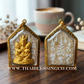 ✨ Phra Khunphaen Lanna "Phaya Khao Kham" (Black Emperor Edition): Sacred "Siren’s Wailing" Attraction with Gilded Gold—Infused with Mystical Jackfruit Wood & 108 Black Occult Herbs for Absolute Influence, Financial Support, and Supreme Charisma