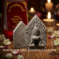✨ Phra Khunphaen "The Archway of Fortune" Edition: Sacred Jindamanee Medicine Powder Embedded with Lek Lai Mineral for Divine Healing, Wealth Attraction, and Miraculous Protection