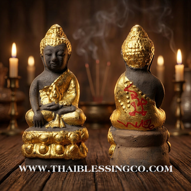✨🔥 Phra Kring (The Medicine Buddha) – Sacred Earth & Putthakun Powder Edition – Luang Phor Phrom, Wat Ban Suan – The Divine Engine for Holistic Prosperity, Business Domination, and Unstoppable Life Elevation!