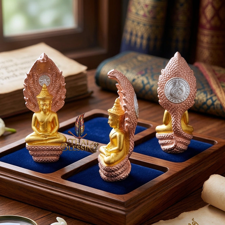 🐍 Phra Nakprok: The Sovereign Guardian – Luang Pu Solot, Wat Khok U Thong (2562) – The Supreme Alchemical Engine for Sheltered Prosperity & Unshakable Wealth