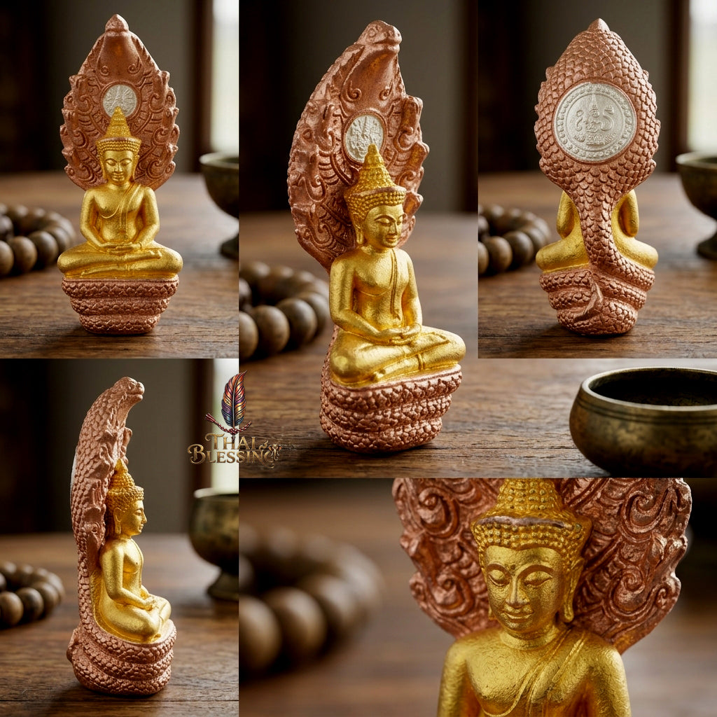 🐍 Phra Nakprok: The Sovereign Guardian – Luang Pu Solot, Wat Khok U Thong (2562) – The Supreme Alchemical Engine for Sheltered Prosperity & Unshakable Wealth