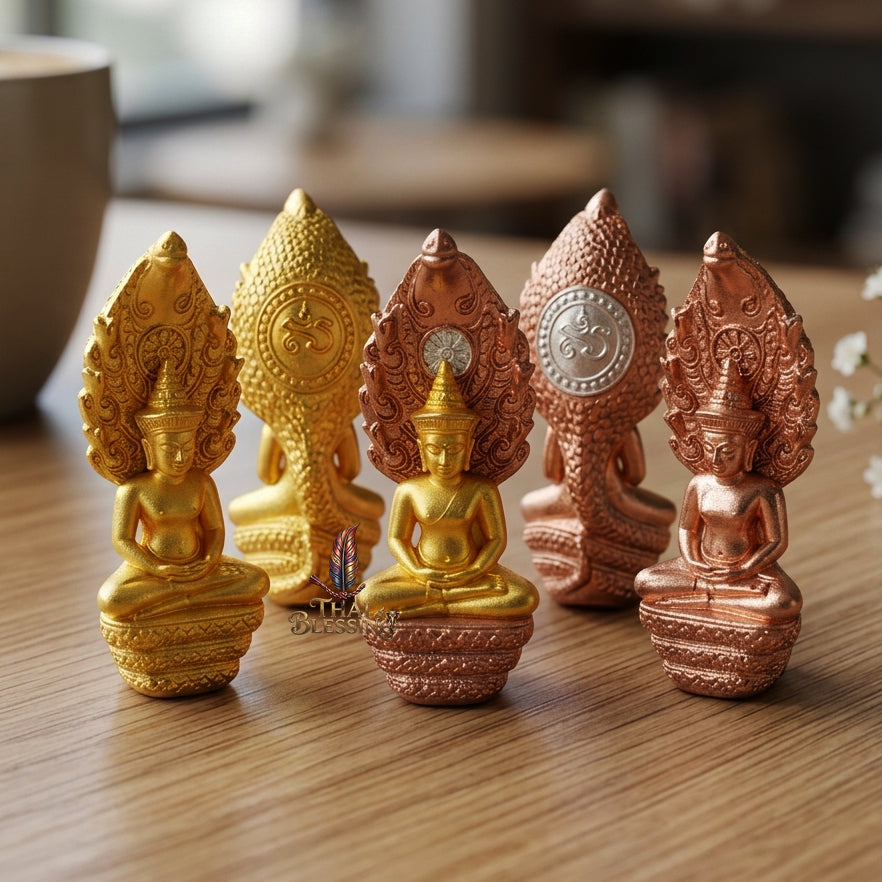 🐍 Phra Nakprok: The Sovereign Guardian – Luang Pu Solot, Wat Khok U Thong (2562) – The Supreme Alchemical Engine for Sheltered Prosperity & Unshakable Wealth