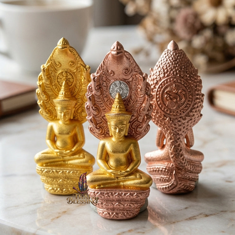 🐍 Phra Nakprok: The Sovereign Guardian – Luang Pu Solot, Wat Khok U Thong (2562) – The Supreme Alchemical Engine for Sheltered Prosperity & Unshakable Wealth