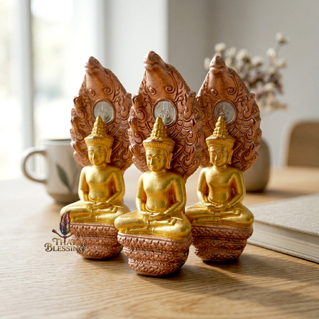 🐍 Phra Nakprok: The Sovereign Guardian – Luang Pu Solot, Wat Khok U Thong (2562) – The Supreme Alchemical Engine for Sheltered Prosperity & Unshakable Wealth