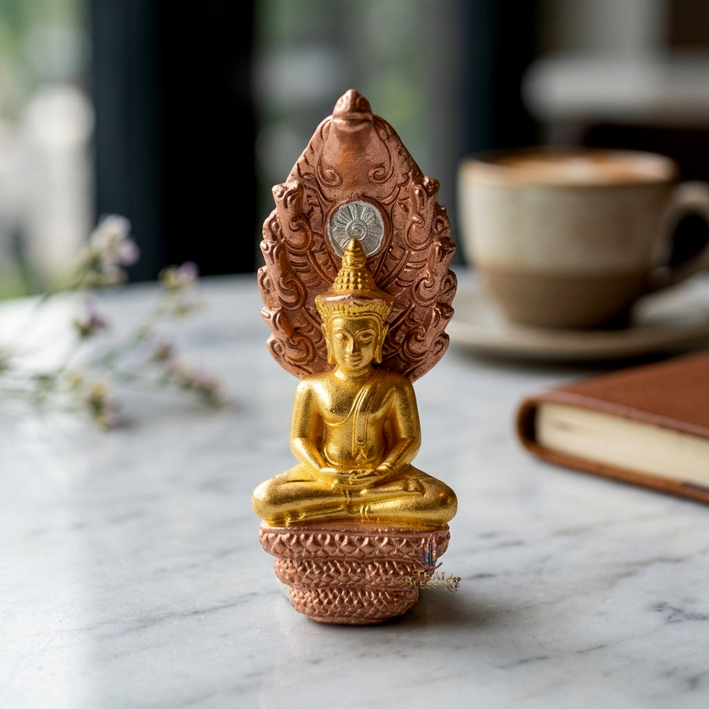 🐍 Phra Nakprok: The Sovereign Guardian – Luang Pu Solot, Wat Khok U Thong (2562) – The Supreme Alchemical Engine for Sheltered Prosperity & Unshakable Wealth