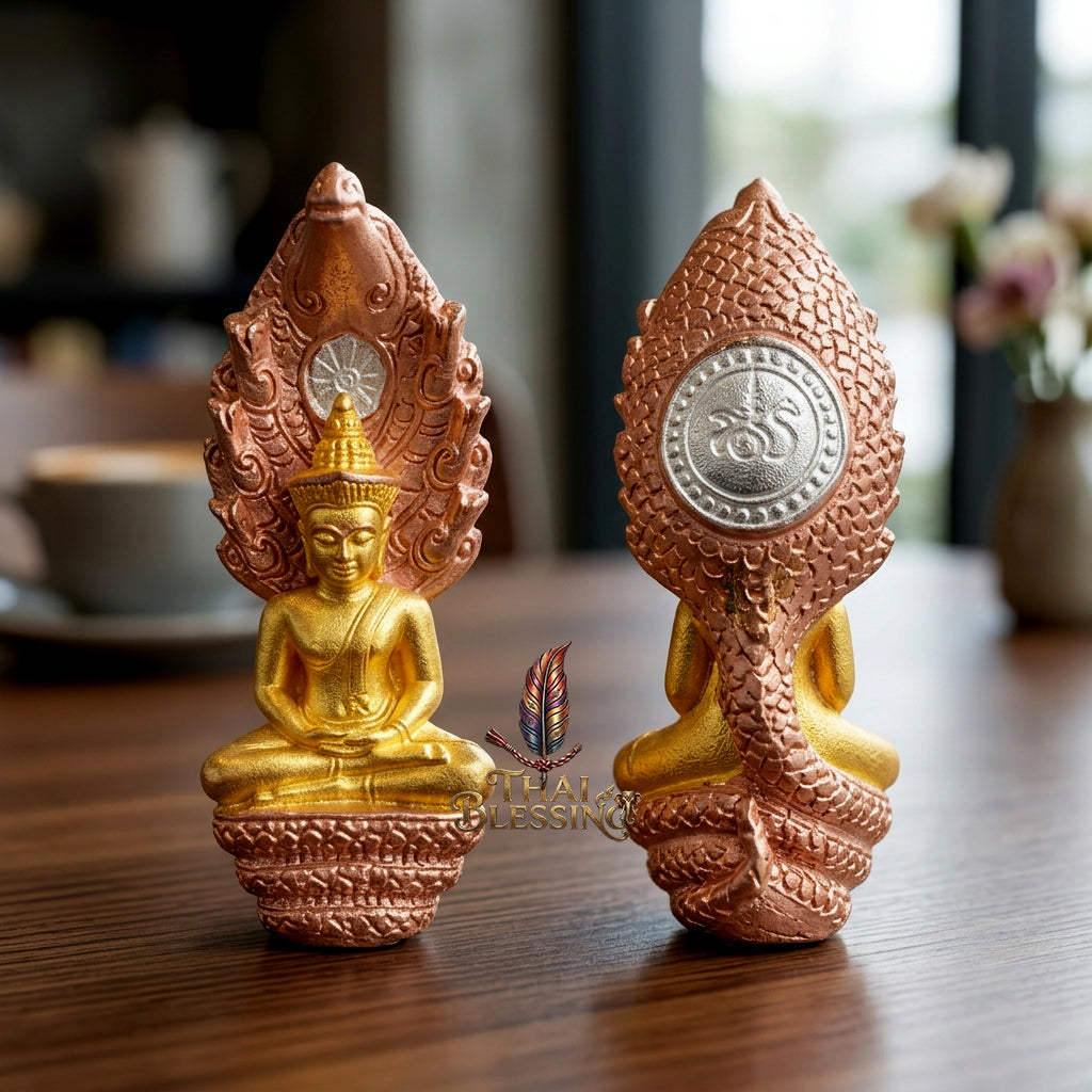 🐍 Phra Nakprok: The Sovereign Guardian – Luang Pu Solot, Wat Khok U Thong (2562) – The Supreme Alchemical Engine for Sheltered Prosperity & Unshakable Wealth