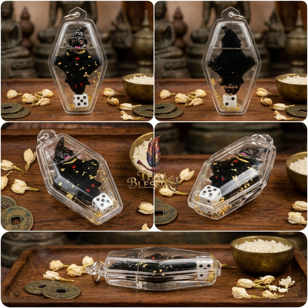 🔥 Phra Ngang Setthee The Billionaire’s Sovereign – Submerged in Raja Choke Oil (Prab Sian Edition) – Luang Phor Mian – The Ultimate Alchemical Engine for Speculative Dominance & Absolute Attraction!