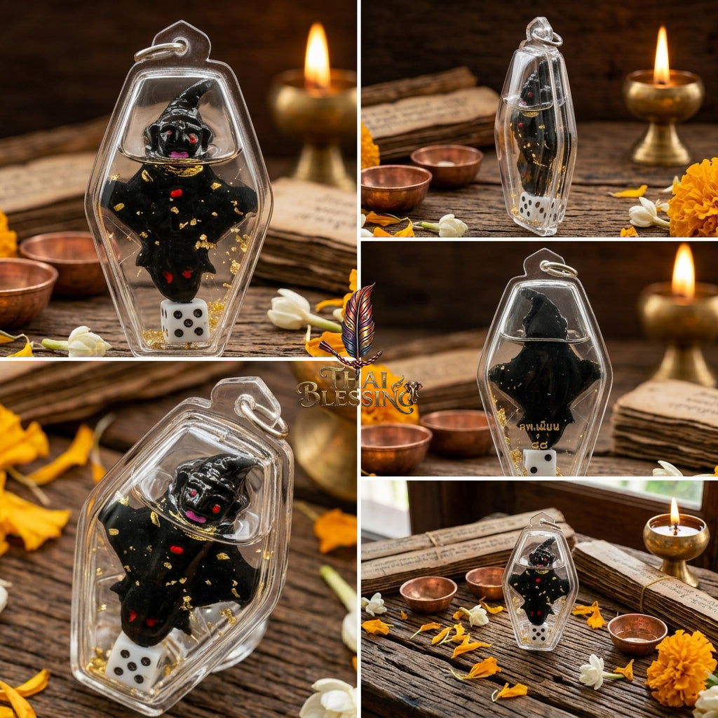 🔥 Phra Ngang Setthee The Billionaire’s Sovereign – Submerged in Raja Choke Oil (Prab Sian Edition) – Luang Phor Mian – The Ultimate Alchemical Engine for Speculative Dominance & Absolute Attraction!