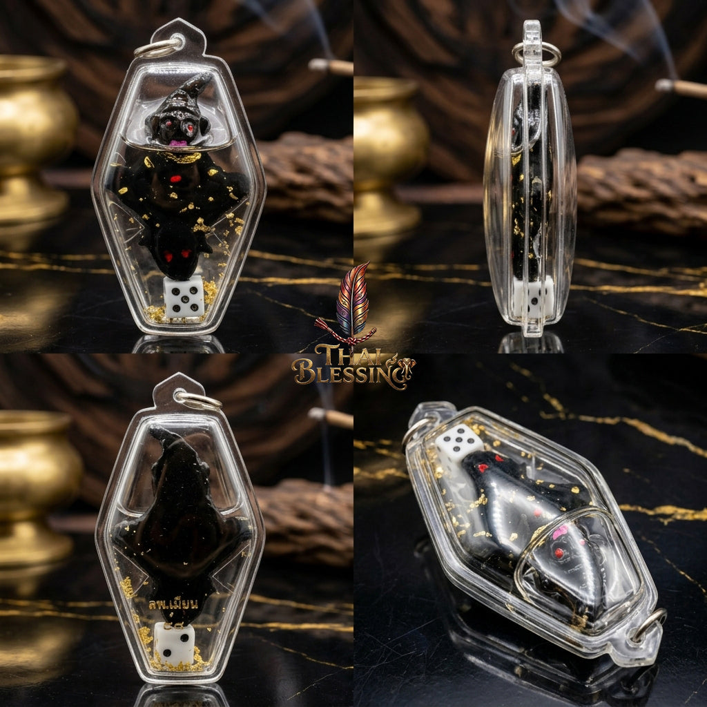 🔥 Phra Ngang Setthee The Billionaire’s Sovereign – Submerged in Raja Choke Oil (Prab Sian Edition) – Luang Phor Mian – The Ultimate Alchemical Engine for Speculative Dominance & Absolute Attraction!