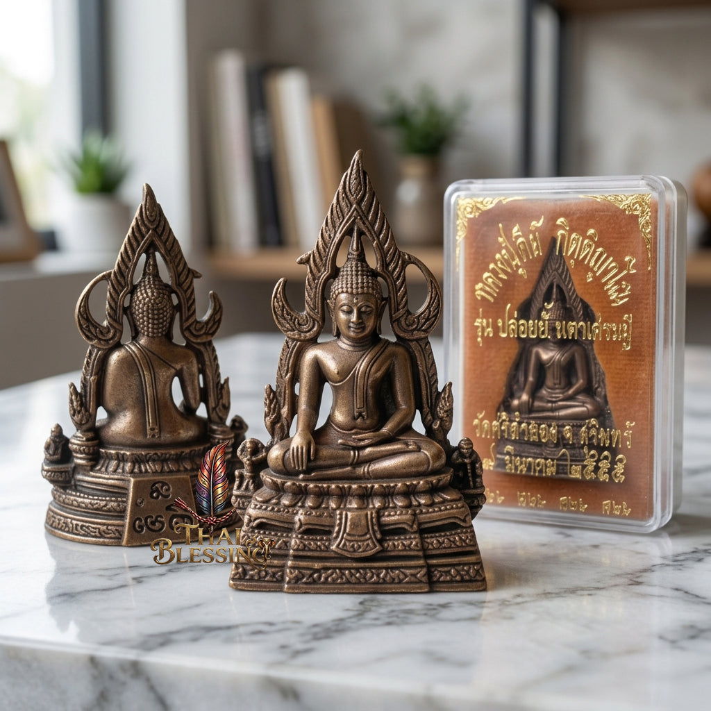 🔱 Phra Phuttha Chinnarat – The Sovereign King of Victory & Debt Relief – "Plod Nee Maha Setthi" Edition – Luang Pu Key, Wat Sri Lamyong (2555) – The Ultimate Engine for Financial Freedom, Majestic Influence, and Unstoppable Success!