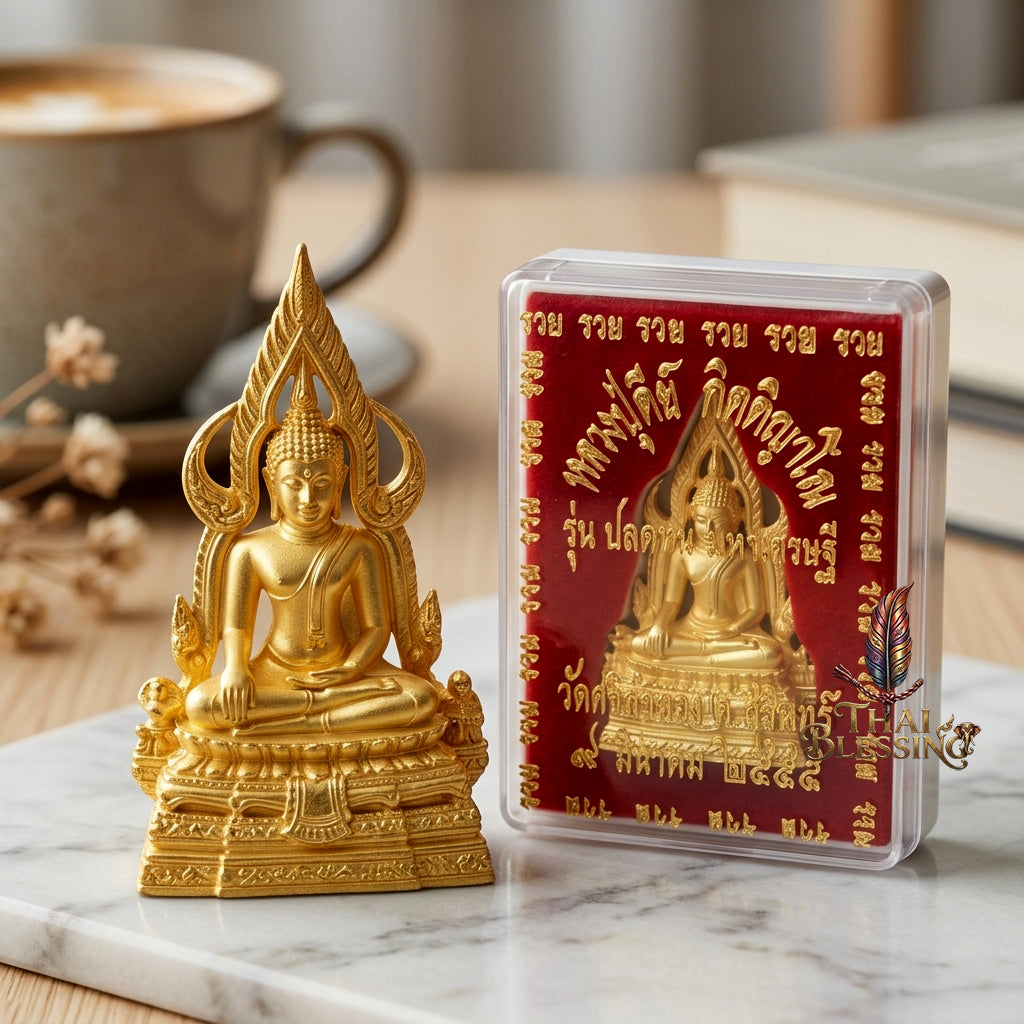 🔱 Phra Phuttha Chinnarat – The Sovereign King of Victory & Debt Relief – "Plod Nee Maha Setthi" Edition – Luang Pu Key, Wat Sri Lamyong (2555) – The Ultimate Engine for Financial Freedom, Majestic Influence, and Unstoppable Success!